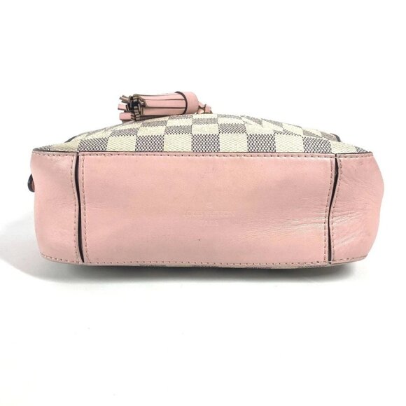 LOUIS VUITTON N40155 Damier Azur Saintonge Pochette with Tassel Shoulder Bag - Picture 15 of 16